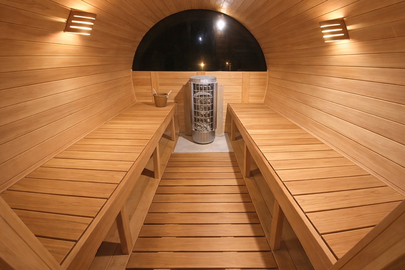 バレルサウナ内ベンチ・スノコ、サウナ用木材「サーモひのき」